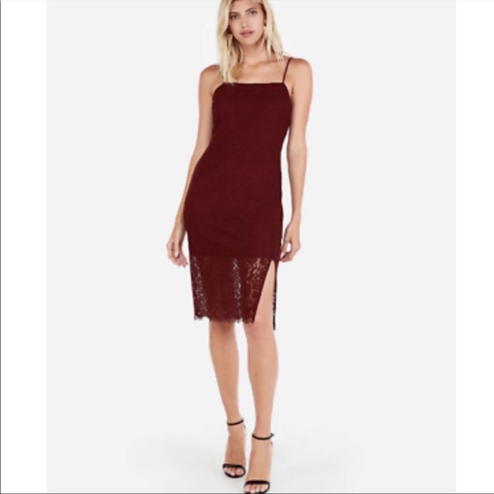 Express lace dress